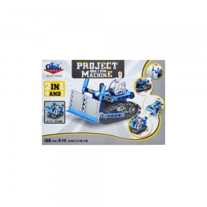 Cuburi constructii 2:1, vehicule, 168 piese KY-1010-3 29.411765