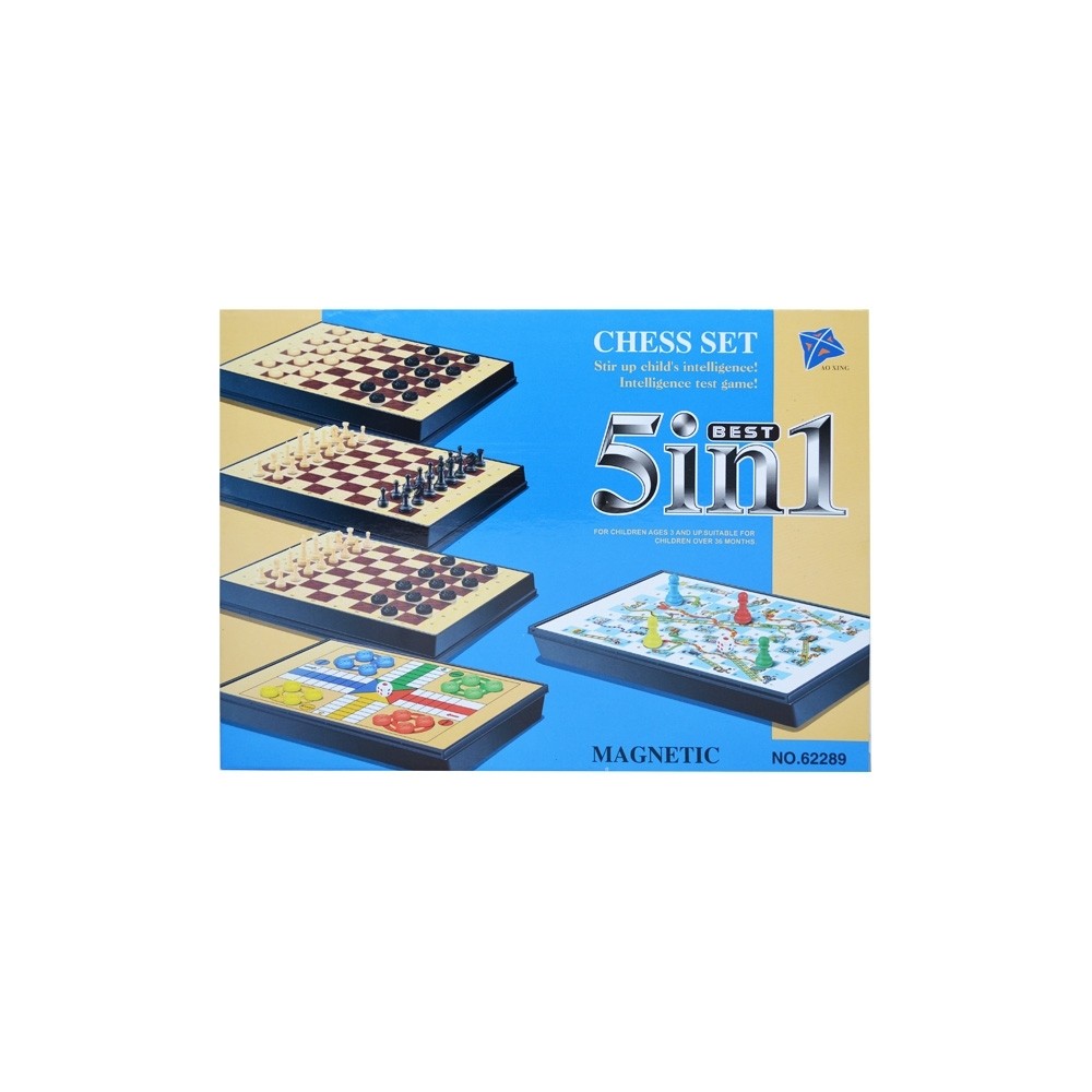 Joc magnetic 5:1, Chess set 62289 43.697479