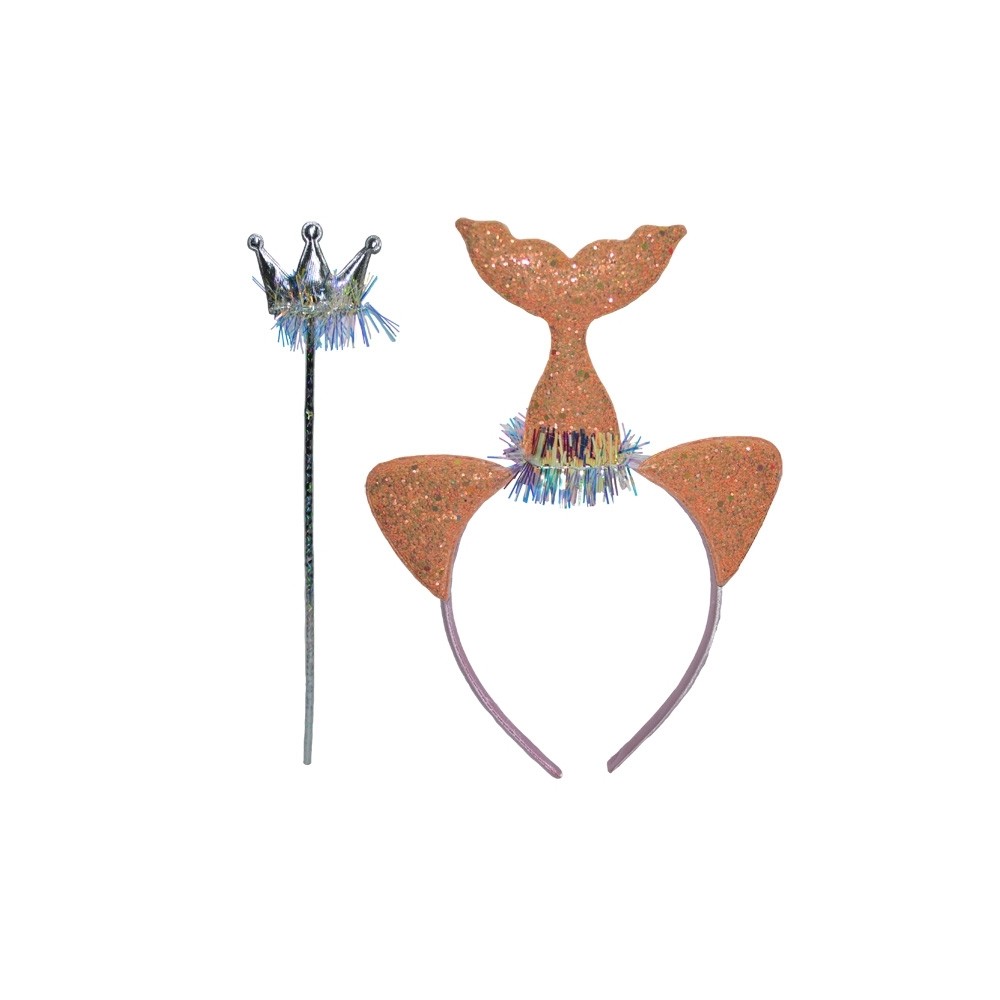 Set accesorii sirena: coronita, bagheta 01997 8.403361