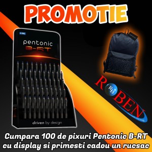 Pix Pentonic B-RT albastru 0,7mm- LINC 4007BLU 0
