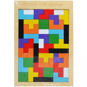 Puzzle lemn, forme geometrice CX001 12.605042