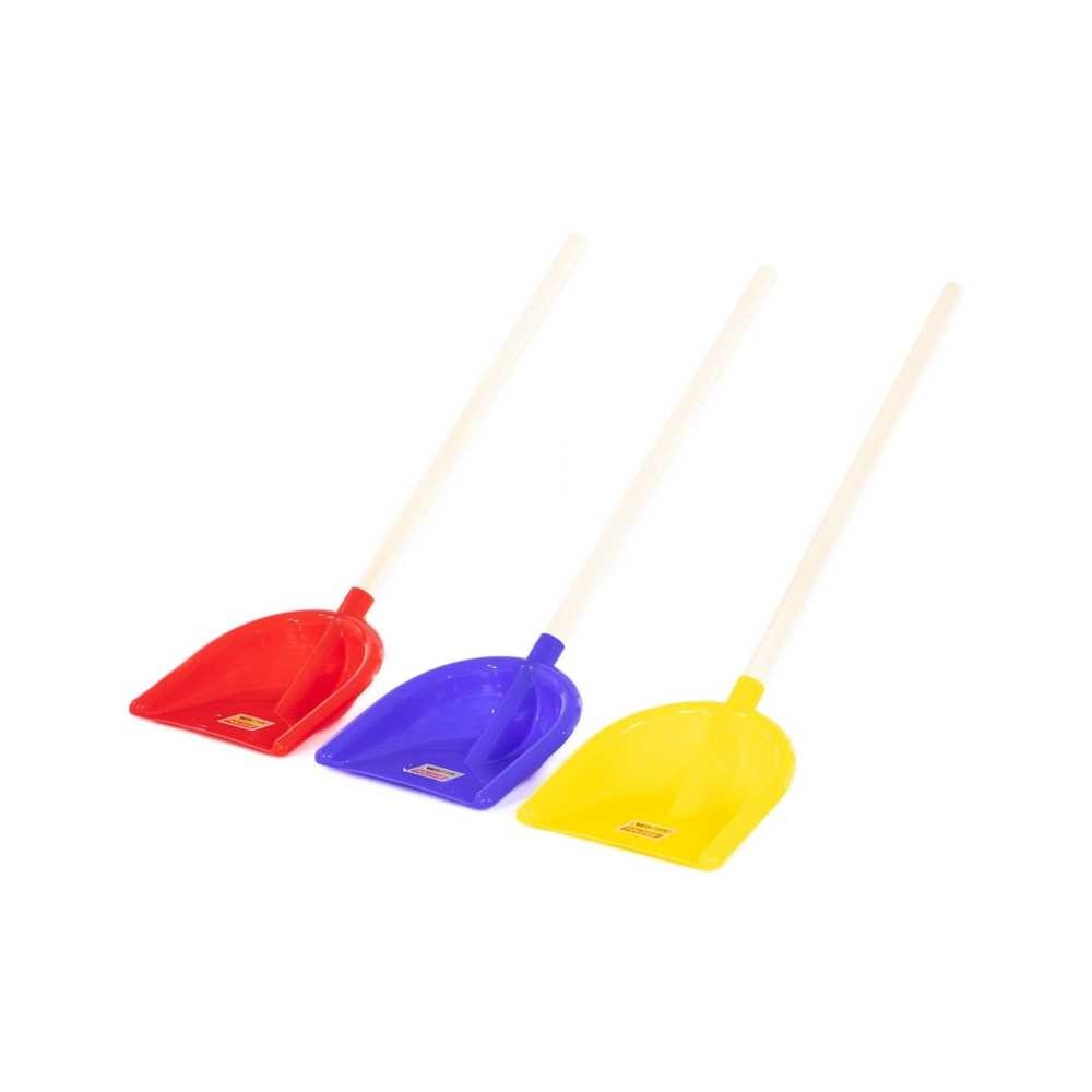 Lopata plastic cu maner din lemn, 61,5x19,5x9cm, Polesie 41968 10.084034