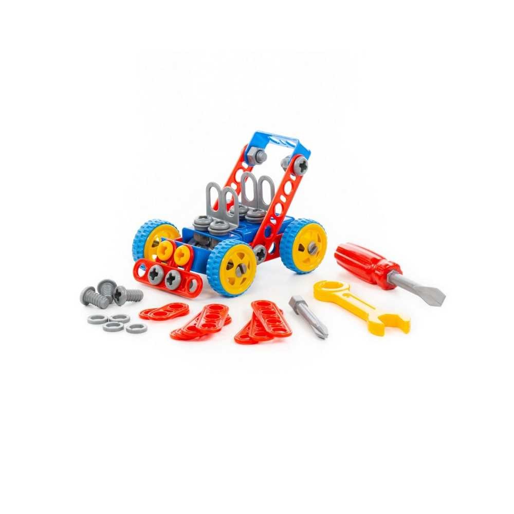Joc constructii - Micul inginer, 91 piese/cutie, Polesie 72986 47.89916