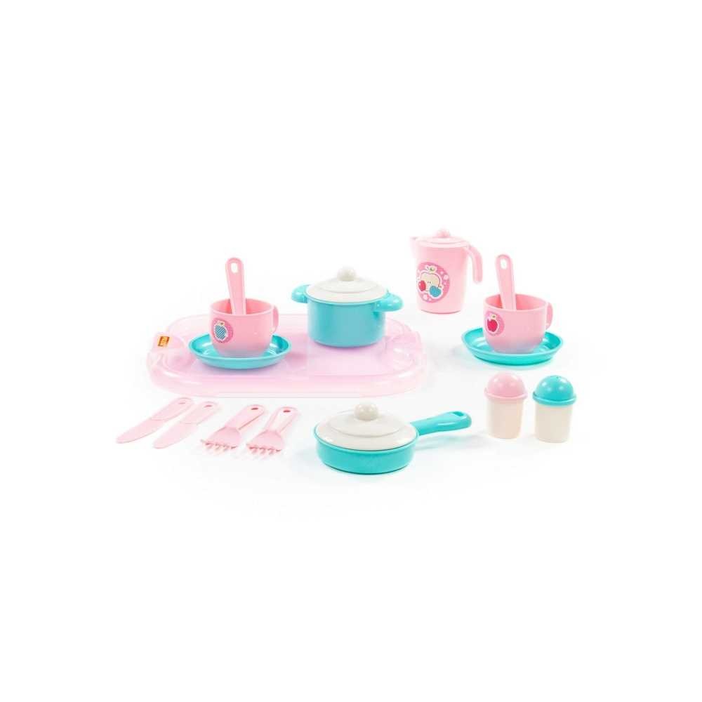 Ustensile bucatarie, 19 piese/set, Polesie 80486 0