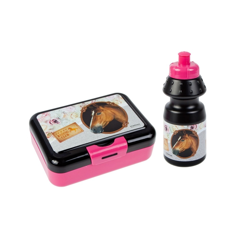 Set: sticla apa 350 ml + cutie sandwich Horses - STARPAK 447909 21.428571