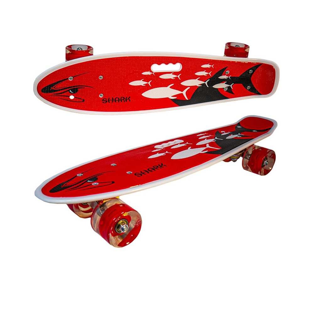 Placa skateboard cu roti silicon, led M350-1YST 117.647059
