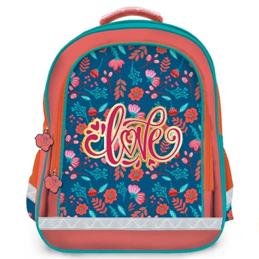 Ghiozdan ergonomic LOVE, 38x29x19,5cm - S-COOL SC1028 99.159664