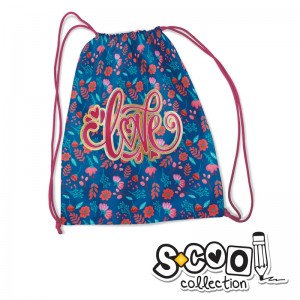 Sac sport LOVE, 46x35.5cm - S-COOL SC1034 26.890756