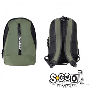 Ghiozdan SUPERBRAVE GREEN, 29x14x43cm - S-COOL SC1066 102.521008
