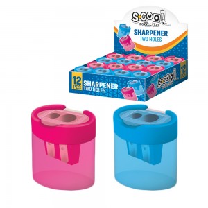 Ascutitoare dubla cu container, 12 buc/cutie - S-COOL SC333 0