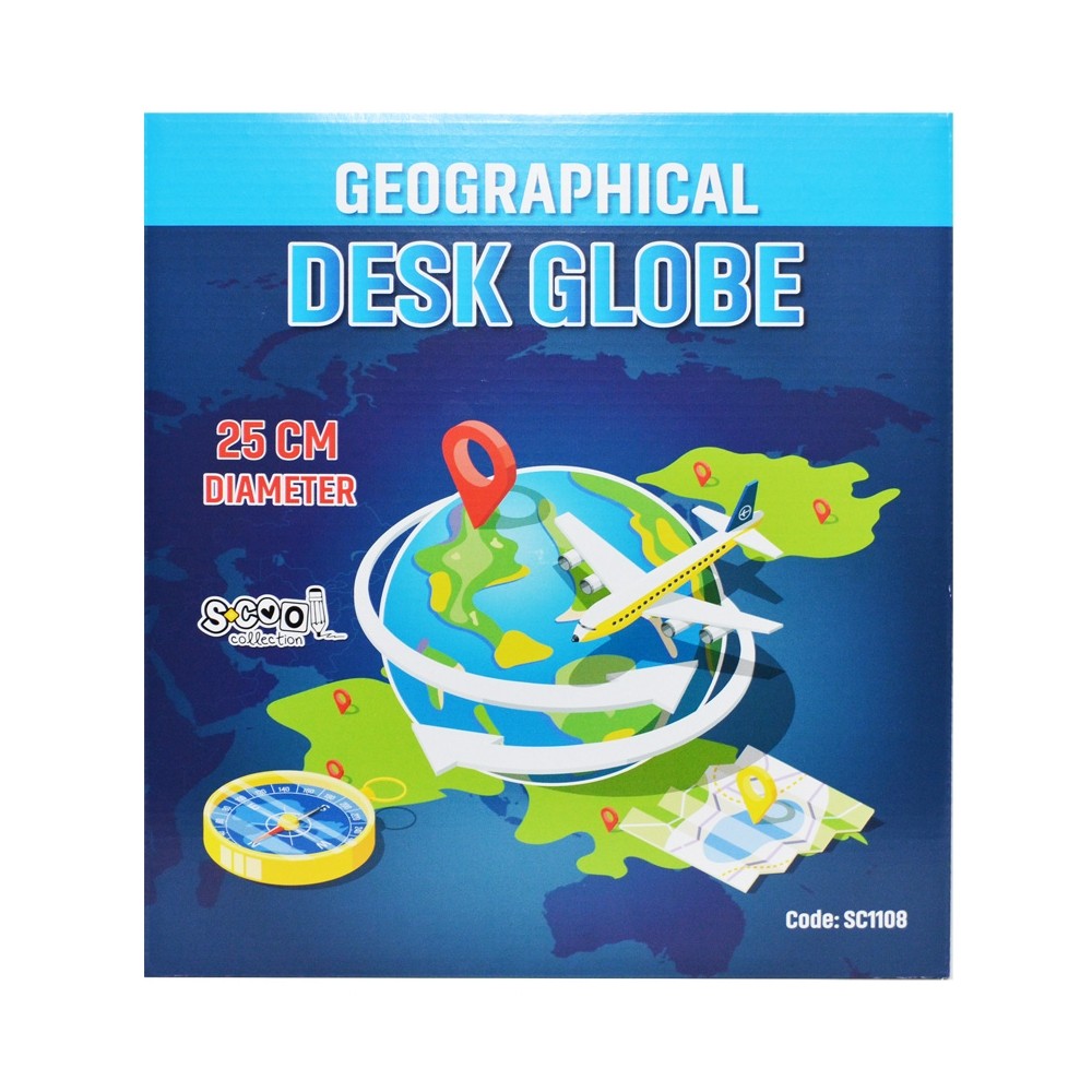 Glob pamantesc, 25 cm, PVC - S-COOL SC1108 130.252101