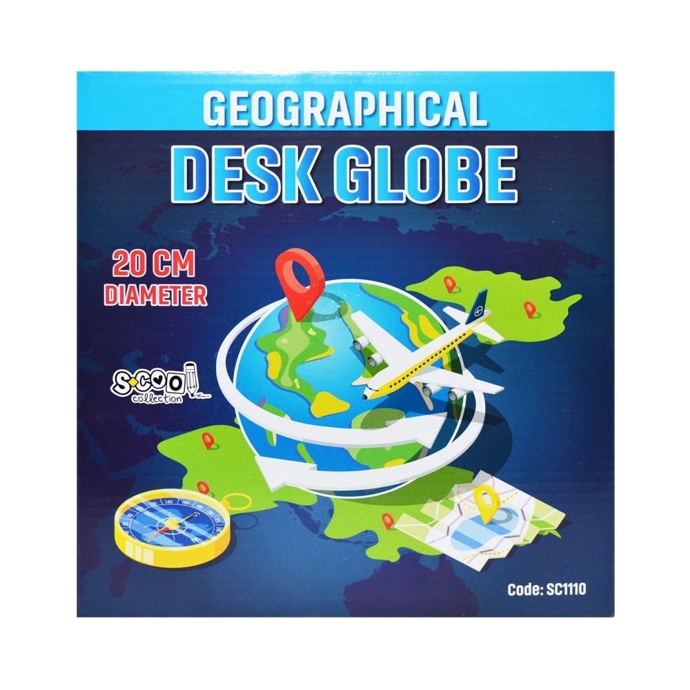 Glob pamantesc, 20 cm, PVC - S-COOL SC1110 79.831933