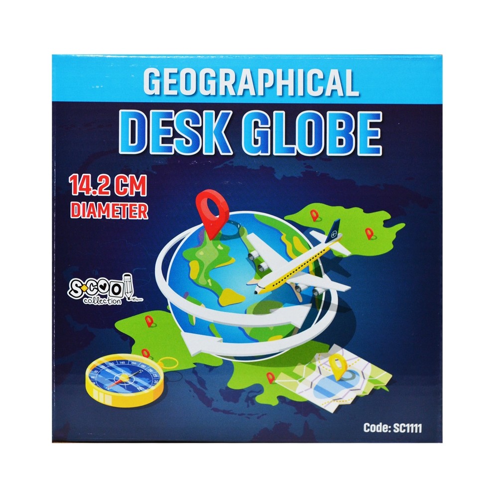 Glob pamantesc, 14,2 cm, PVC - S-COOL SC1111 46.218487