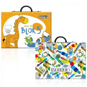 Mapa pentru bloc desen, 45x35 cm - S-COOL SC110 3.781513