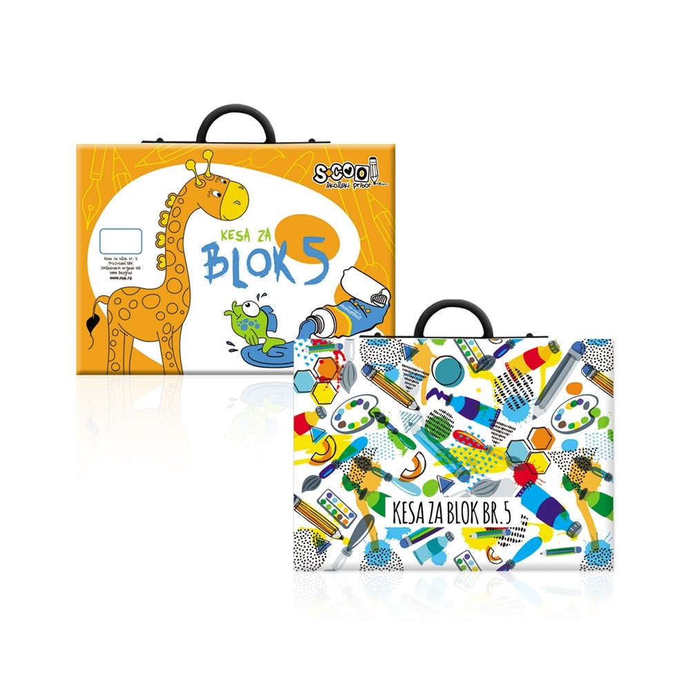Mapa pentru bloc desen, 45x35 cm - S-COOL SC110 3.781513