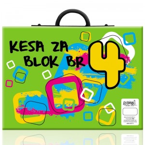 Mapa pentru bloc desen, 40x30 cm - S-COOL SC112 2.521008