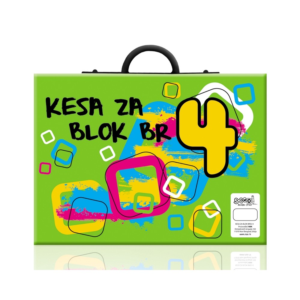 Mapa pentru bloc desen, 40x30 cm - S-COOL SC112 2.521008