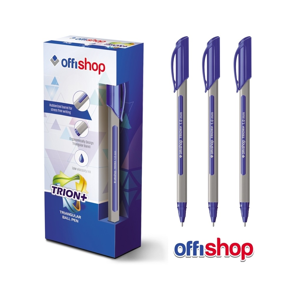 Pix triunghiular, Trion, mina albastra, 10/set - OFFISHOP OF323 1.260504
