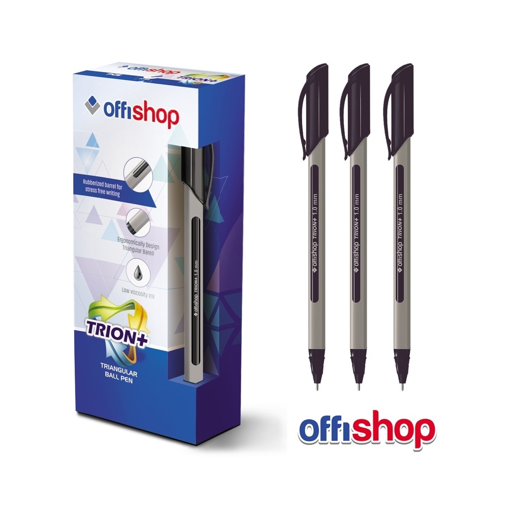 Pix triunghiular, Trion, mina neagra, 10/set - OFFISHOP OF325 1.260504