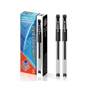 Pix cu gel/mina neagra, 12 buc/set - OFFISHOP OF044 1.260504