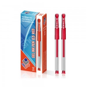 Pix cu gel/mina rosie, 12 buc/set - OFFISHOP OF043 1.260504