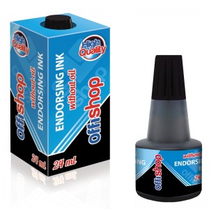 Tus stampila, negru, 24 ml - OFFISHOP OF031 2.10084