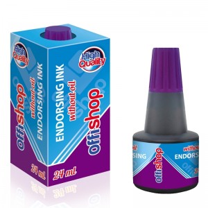 Tus stampila, mov, 24 ml - OFFISHOP OF030 2.10084
