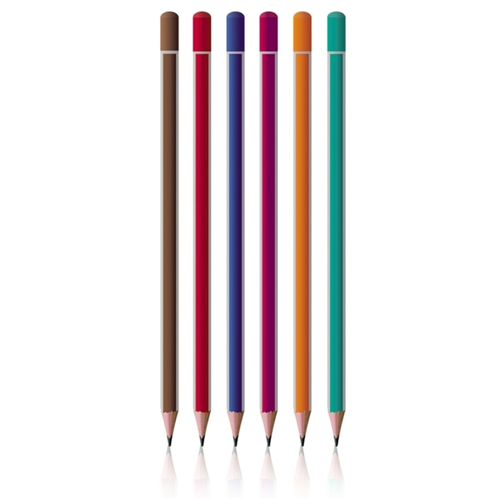 Creion grafit HB, triunghiular, 12 buc/cutie - S-COOL SC006 0.840336