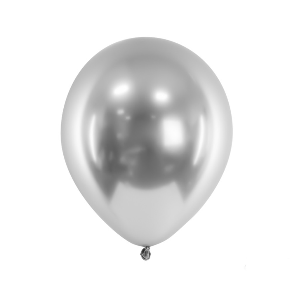 Baloane 2,8 g, argintii, 100 buc/set 33.613445