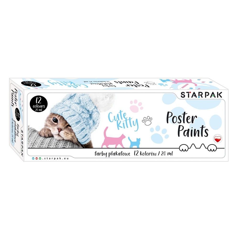 Guase Cats, 20 ml, 12 culori - STARPAK 437220 16.806723