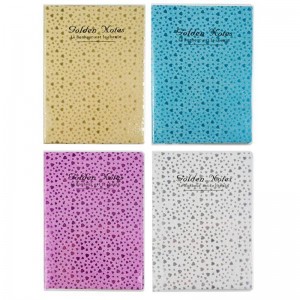 Notes A5 Glitter, diverse culori - STARPAK 438282 13.445378