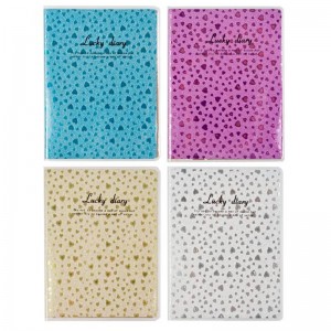 Notes A6 Glitter, diverse culori - STARPAK 438285 7.142857