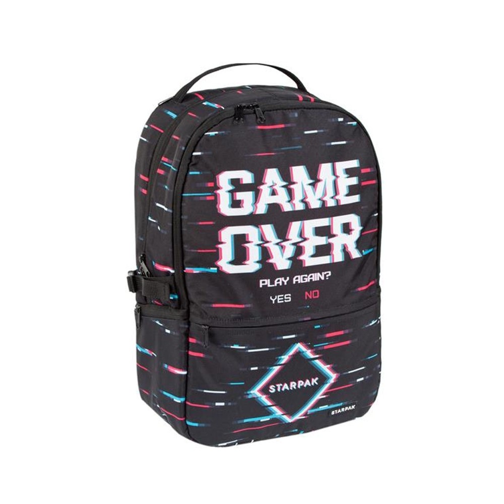 Ghiozdan Game Over, 45x29x15cm - STARPAK 446576 131.932773
