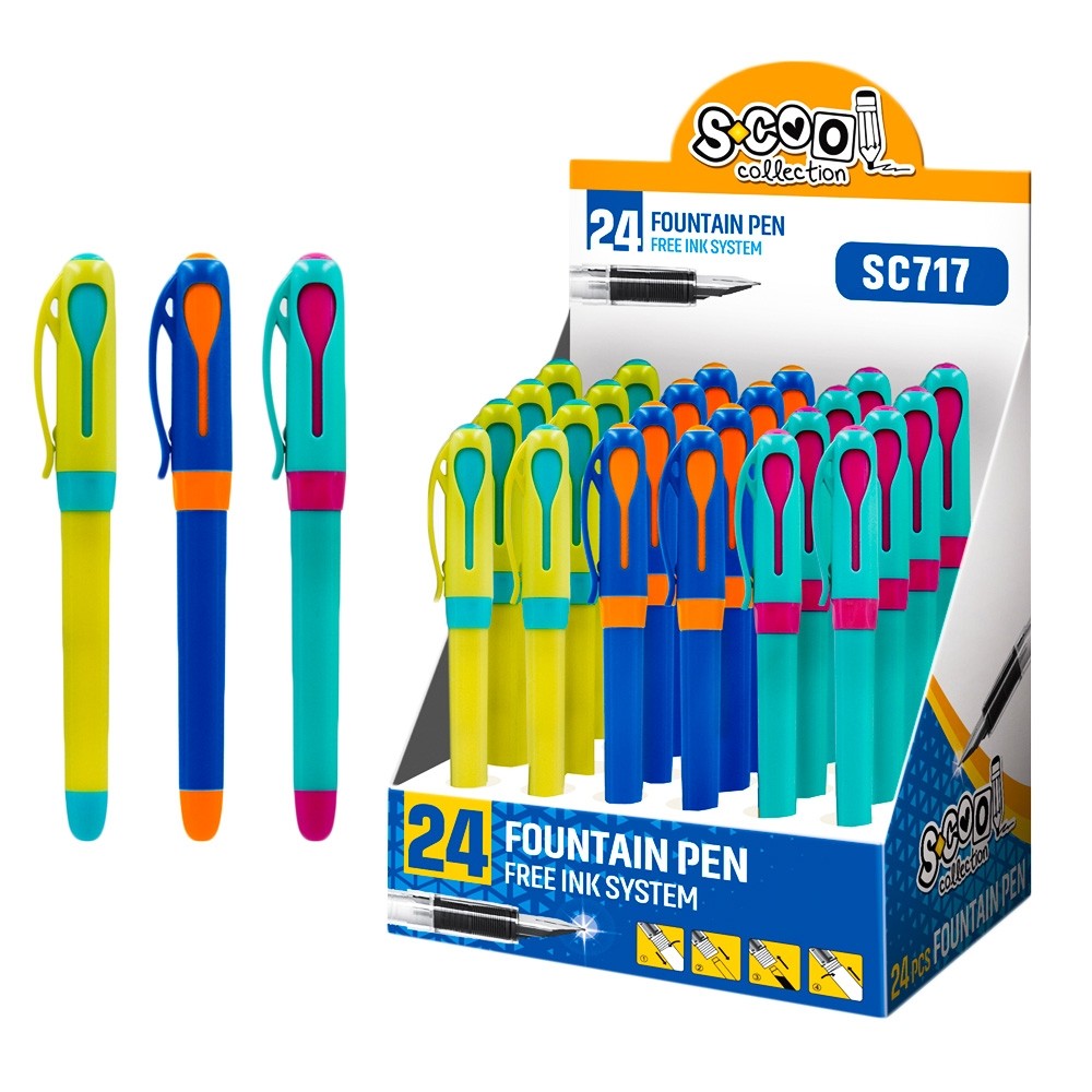 Stilou Coloured, 24 buc/blister - S-COOL SC717 4.201681