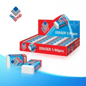 Radiera alba, 40 buc/cutie - OFFISHOP OF025 0.420168