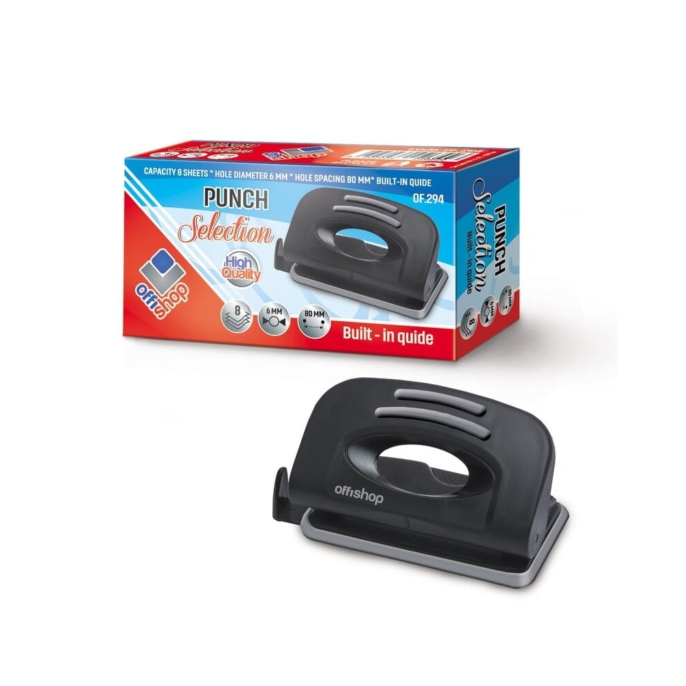 Perforator plastic, 8 coli, Selection - OFFISHOP OF294 15.966387