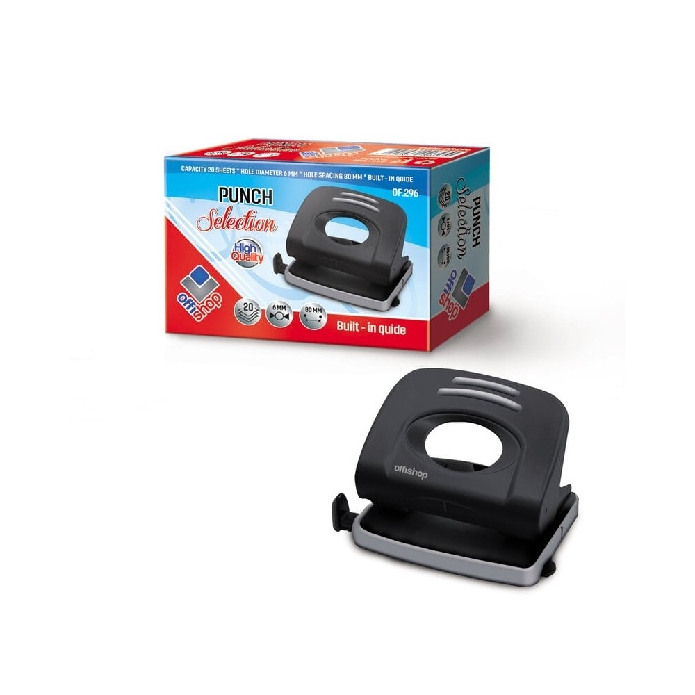 Perforator plastic, 20 coli, Selection - OFFISHOP OF296 37.815126