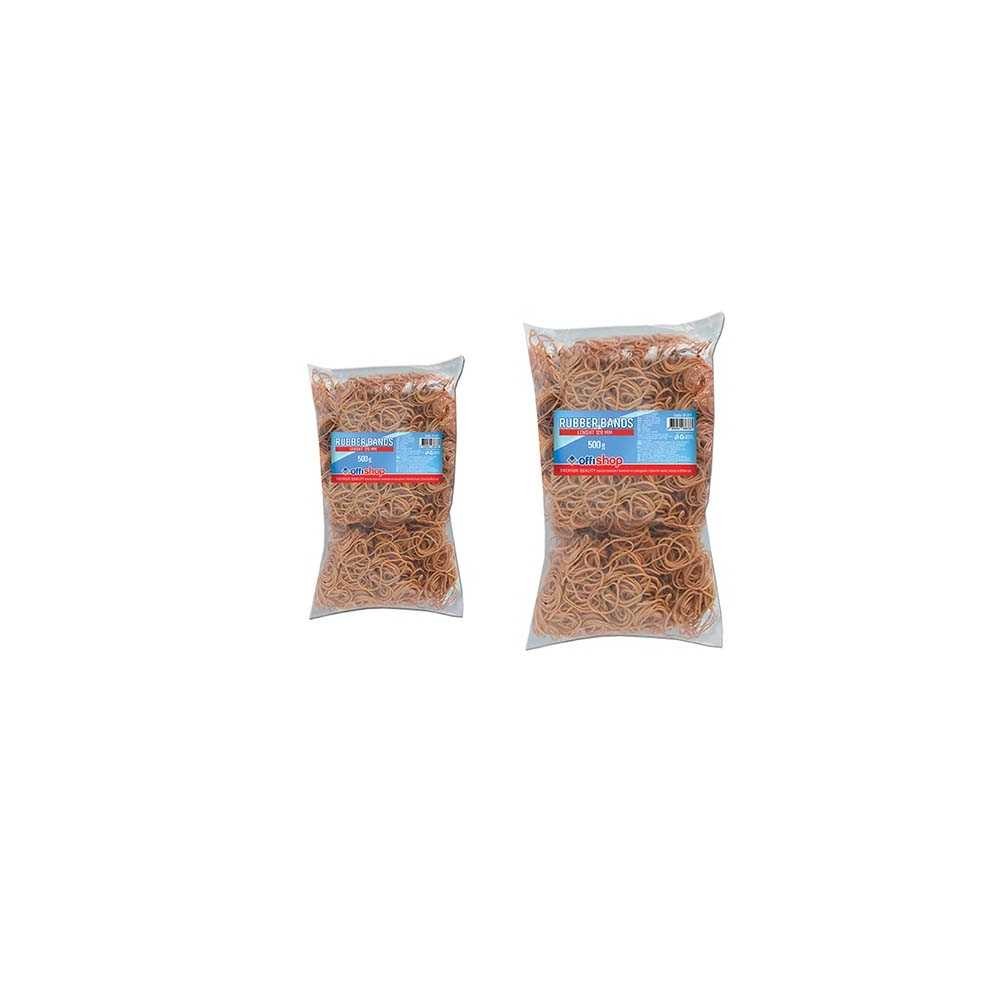 Elastice 80 mm, 500g/punga - OFFISHOP OF379 32.773109