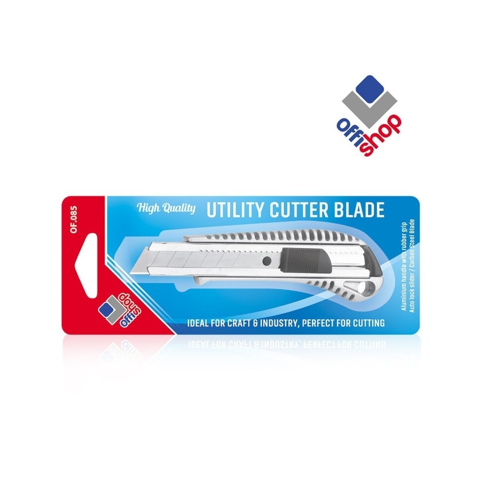 Cutter, 18 mm, 1 buc/blister - OFFISHOP OF085 12.605042