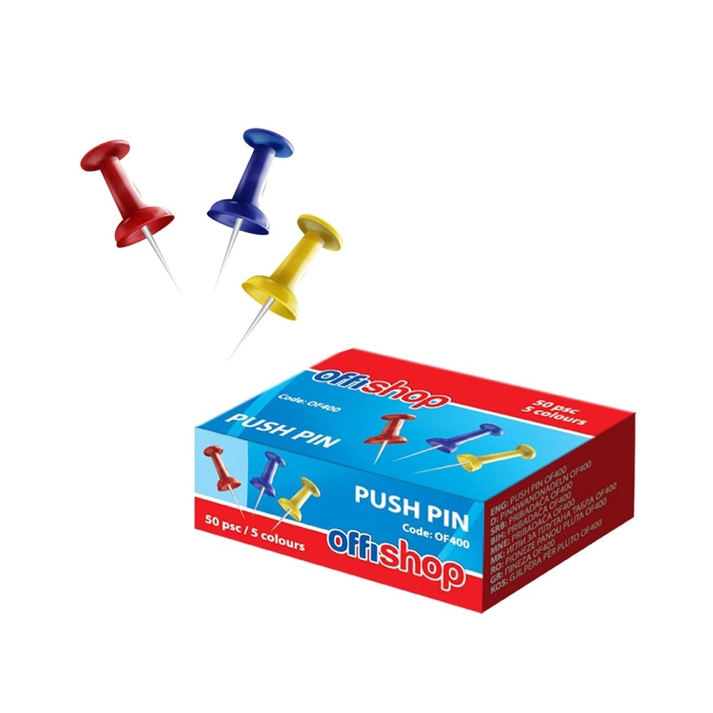 Ace pluta, color, 50 buc/set - OFFISHOP OF400 1.680672