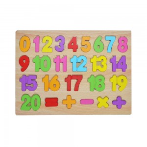 Puzzle lemn, incastru, numere LXR-1234 22.689076