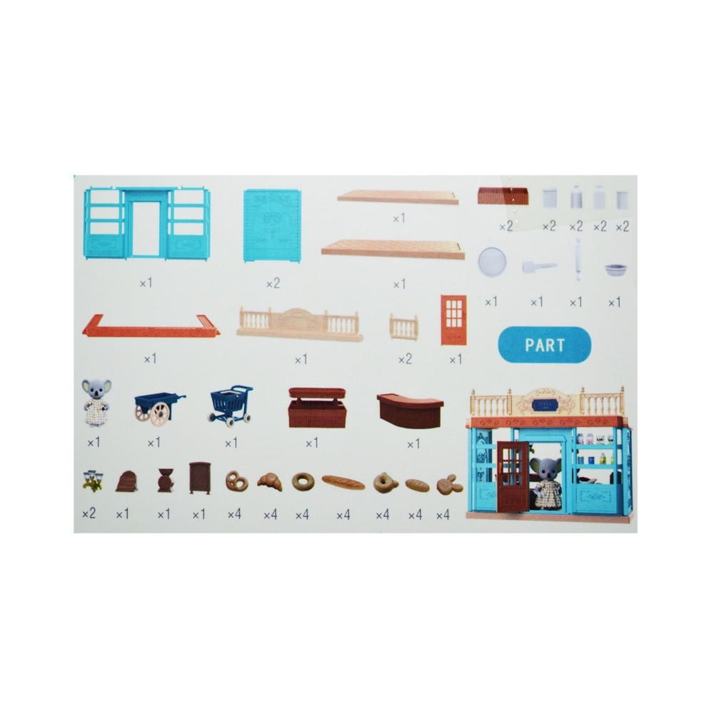 Play set brutarie - panda FDE8622 100