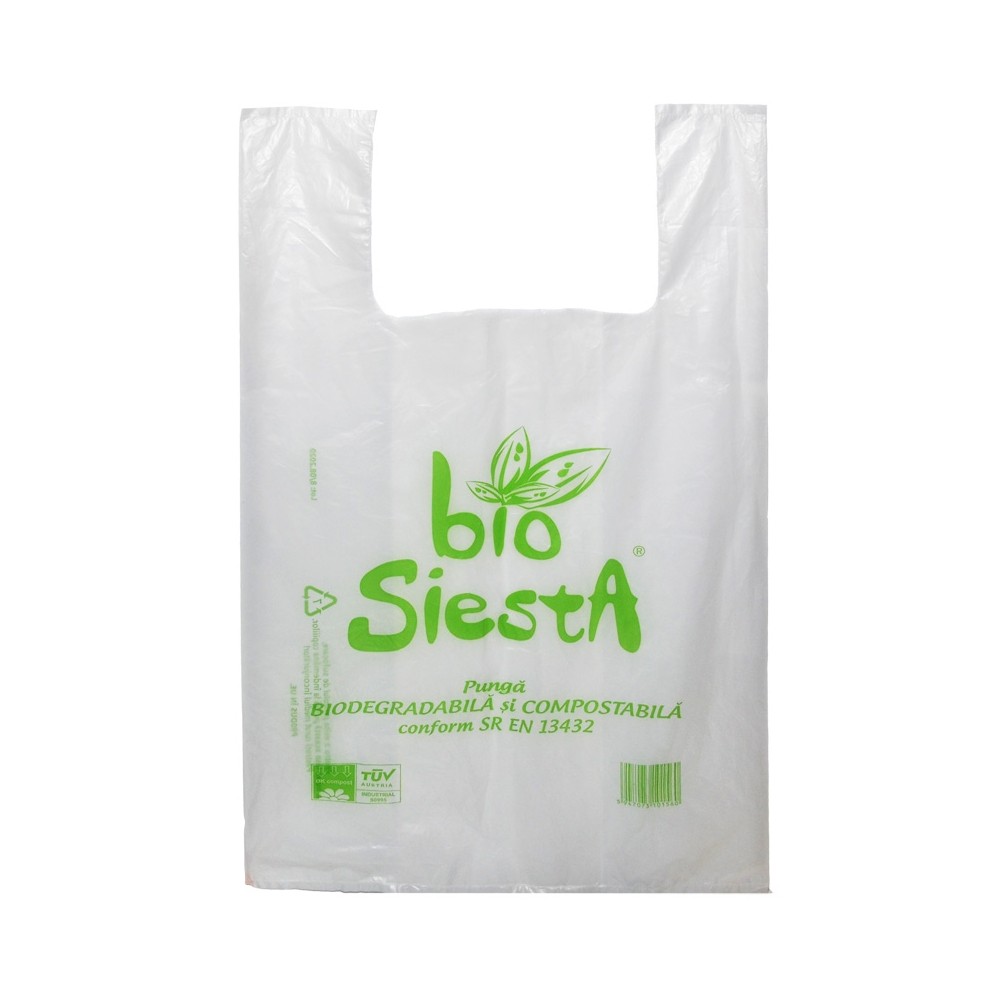 Pungi biodegradabile L, 50x32 cm, 50 buc/set BIO-L 25.210084