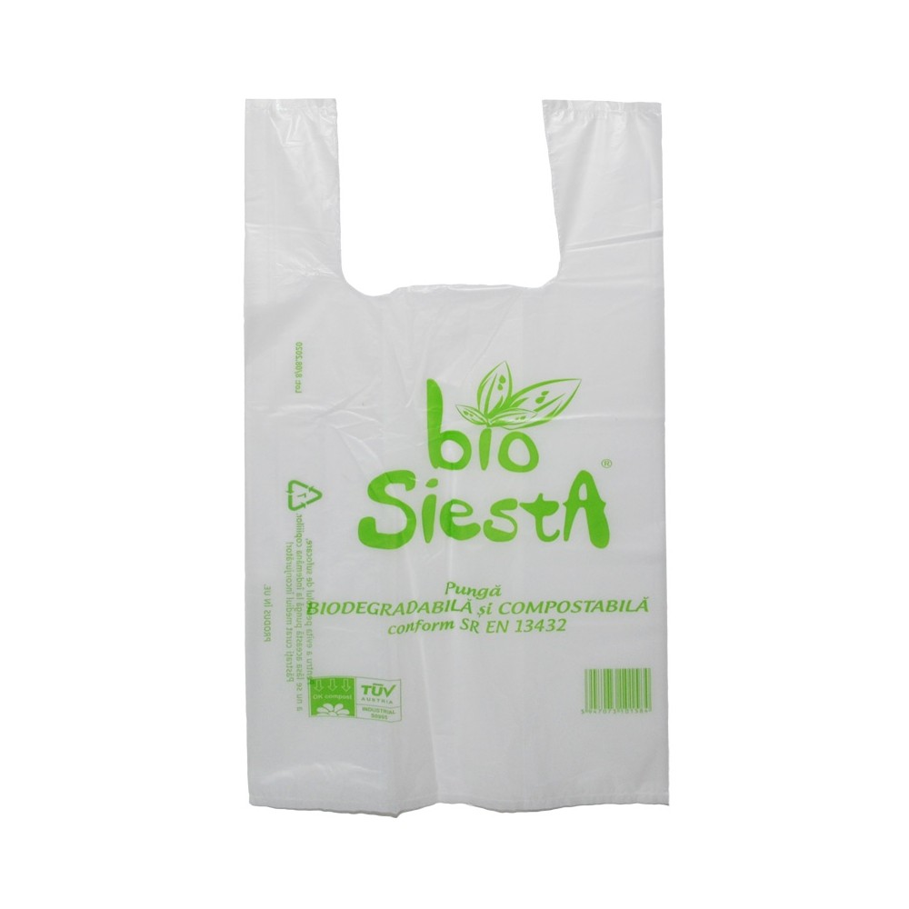 Pungi biodegradabile M, 48x24 cm, 50 buc/set BIO-M 17.647059
