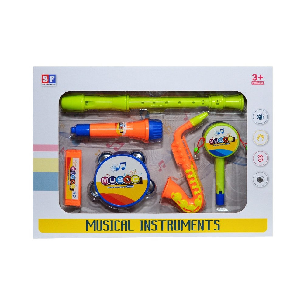 Instrumente muzicale, 6 buc/cutie 86086E 48.739496