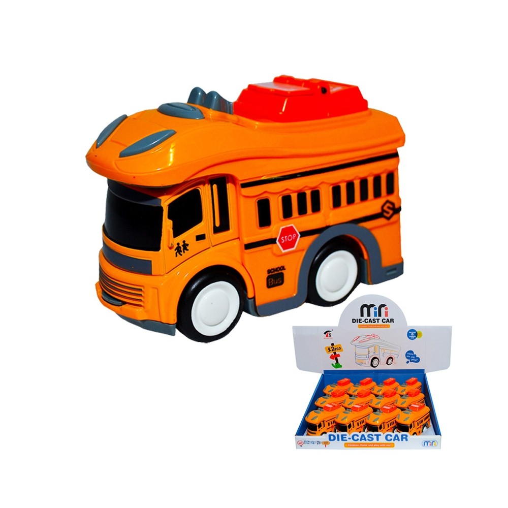 Microbuz din metal, 12 buc/set 633-A 136.134454