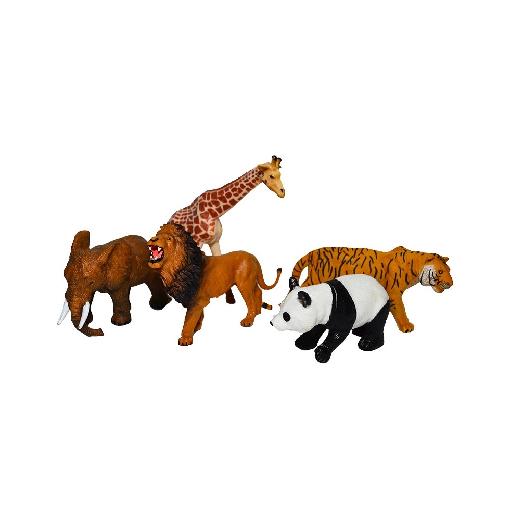 Animale salbatice, 5 buc/set 2013 41.176471