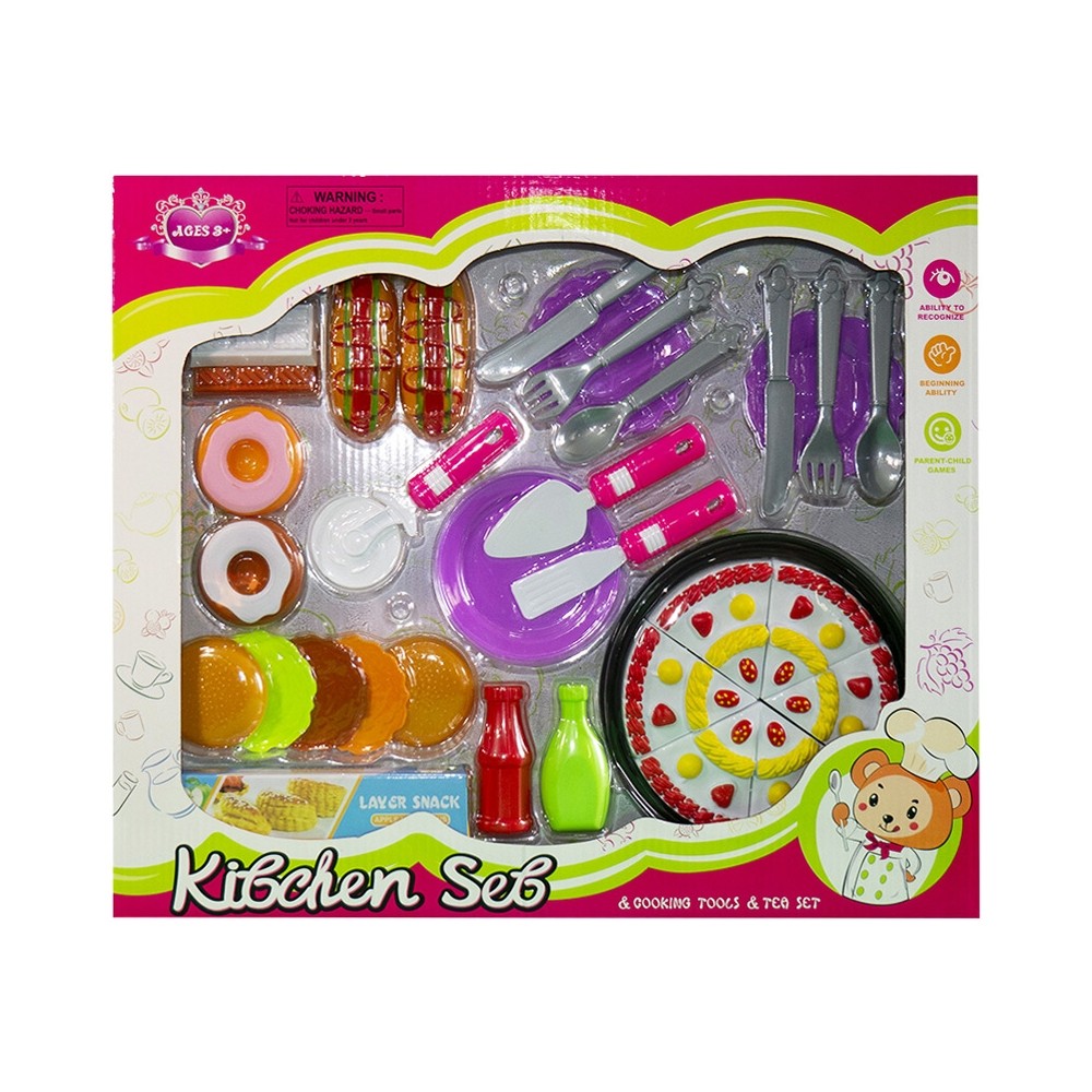 Set fast food, in cutie 9154 44.537815