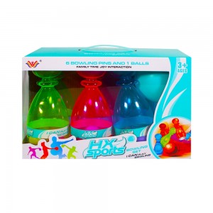 Set bowling transparent, in cutie 777-524A 27.731092