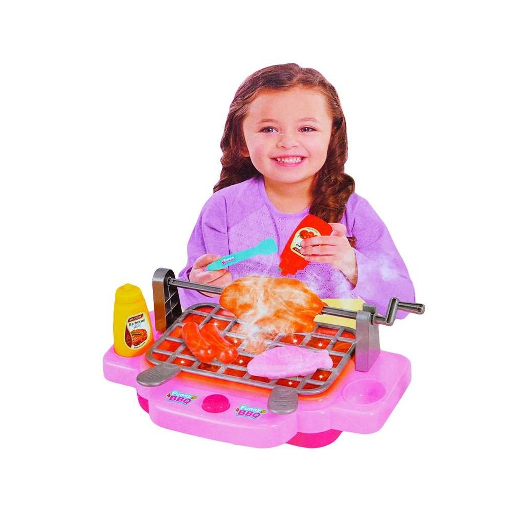 Set barbeque cu lumina si sunet, in cutie 018-58 57.983193